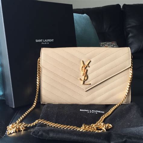 Ivory/Cream Saint Laurent Bags 